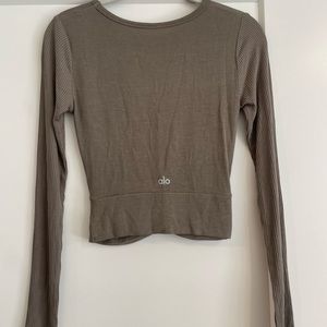 All Yoga Long Sleeve Crop